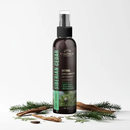The Crown Choice Non-Toxic Odor Eliminator Cedar Spray