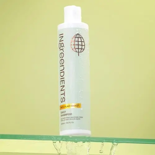 Ingreendients Non Toxic Vegan Shampoo with apple cider vinegar and tea tree oil