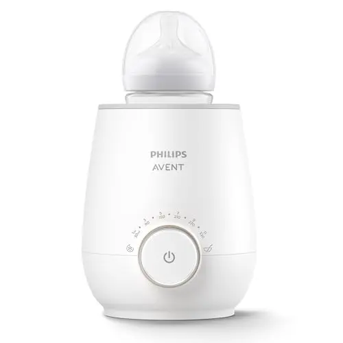 Philips Avent white bottle warmer with smart temperature control
