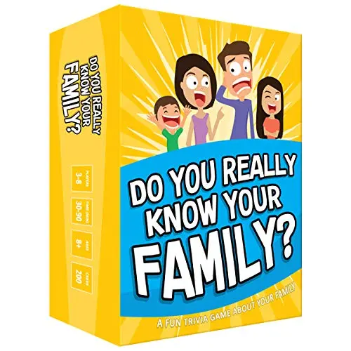 Do You Really Know Your Family? card game box