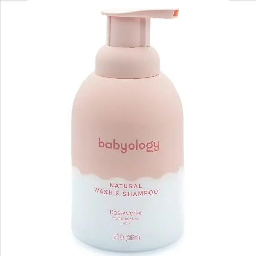 Babyology All Natural Baby Wash and Shampoo with edible ingredients