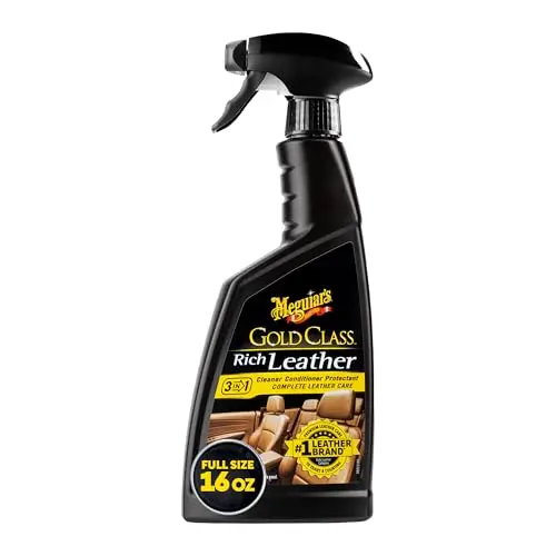 Meguiar's Gold Class leather cleaner spray bottle