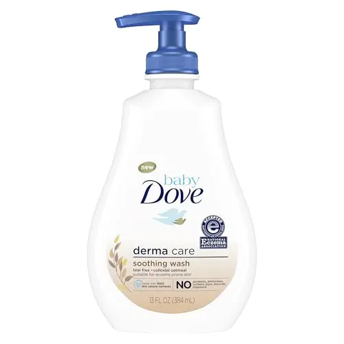 Baby Dove Derma Care Soothing Wash bottle for eczema prone skin
