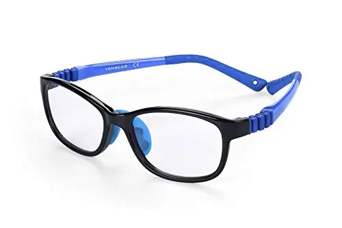 FONHCOO Blue Light Blocking Glasses for kids with a strap