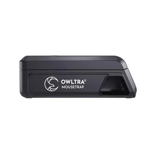 OWLTRA indoor electric mouse trap in black