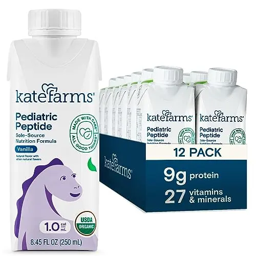 Kate Farms Pediatric Peptide 1.0 formula carton