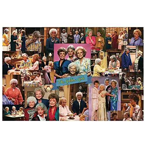 Toynk The Golden Girls Collage 1000-piece jigsaw puzzle image