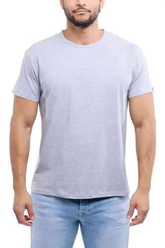 X RAY men's crew neck t-shirt in cloud grey