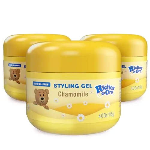 Ricitos de Oro Chamomile Hair Gel three-pack