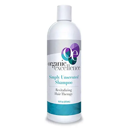 Organic Excellence All Natural Chemical-Free Shampoo bottle