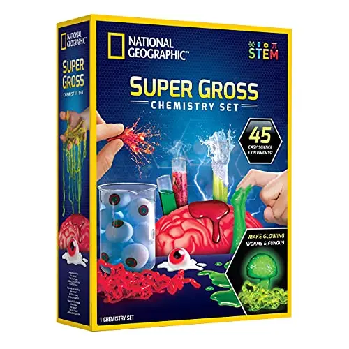 NATIONAL GEOGRAPHIC Gross Science Kit box with experiment materials