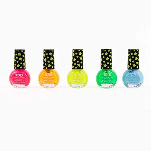 Glow in The Dark Nail Polish Set for Girls & Teens by Make It Real