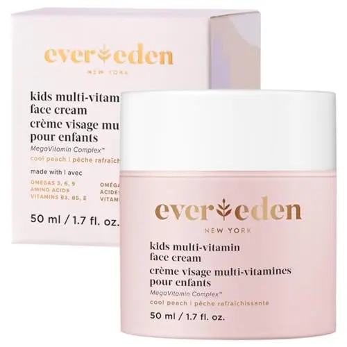 Evereden Kids Face Cream tube with multi-vitamin complex