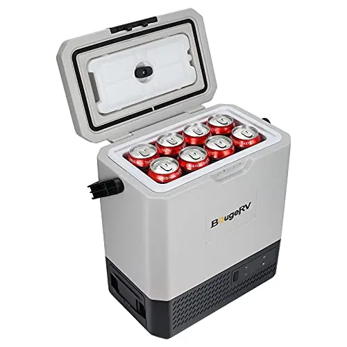 BougeRV 9-quart portable car refrigerator for camping and travel