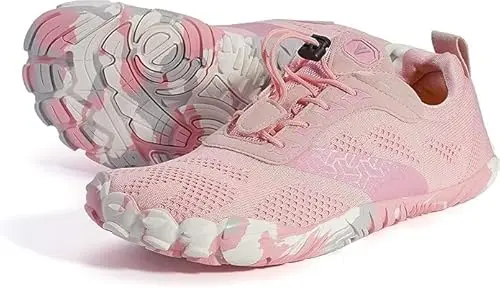 Joomra Minimalist Trail Running Shoes in pink for women