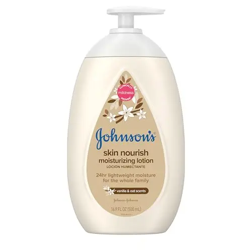 Johnson's Skin Nourish Moisturizing Baby Lotion with pump