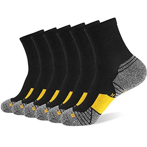 WANDER Men's Athletic Ankle Socks with compression