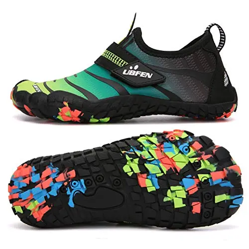 UBFEN kids aqua sock water shoes for beach and pool.
