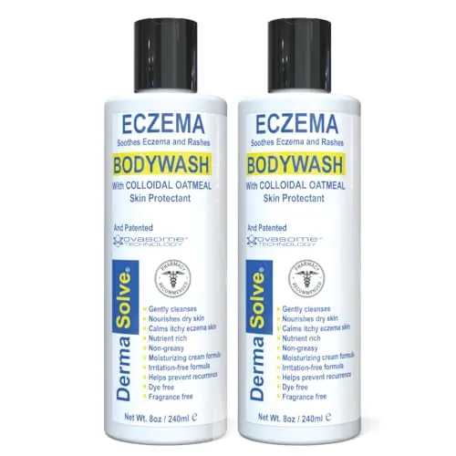 Dermasolve Eczema Relief Body Wash bottle