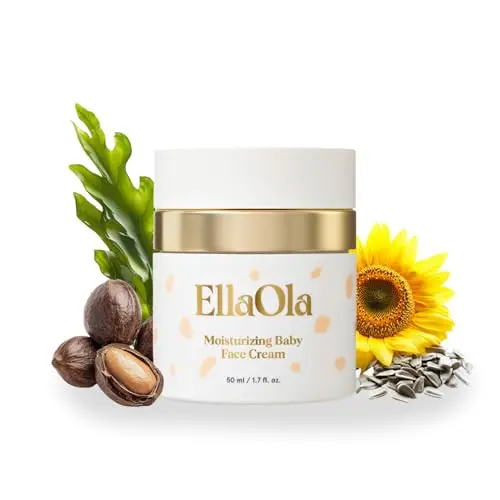 ELLAOLA 96 Hour Deep Moisturizing Baby Face Cream bottle