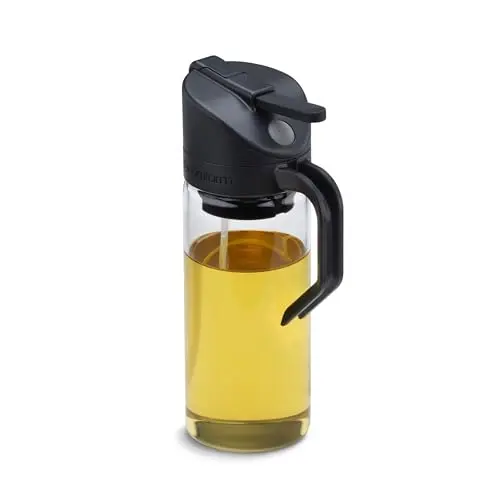 Dreamfarm Oileroo black glass oil sprayer and doser