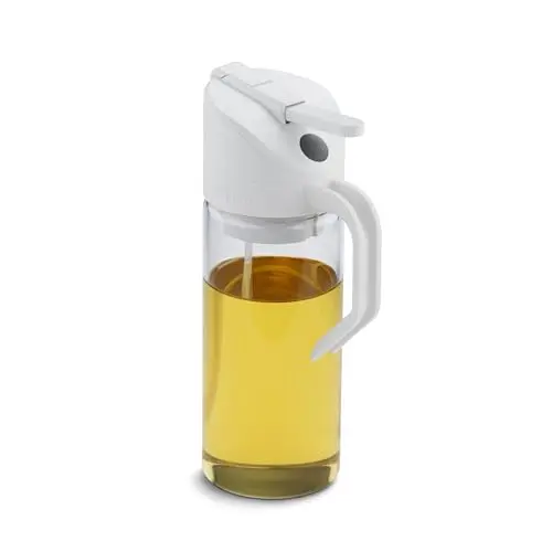 Dreamfarm Oileroo Lite white plastic oil sprayer and doser