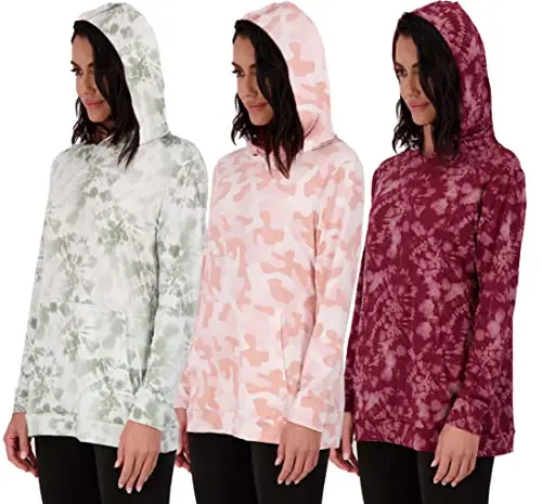 Real Essentials Dry Fit Hoodie 3-pack in a casual setting
