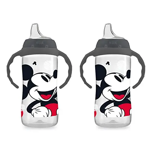 NUK Mickey Mouse Large Learner Sippy Cup with character design