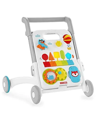 Skip Hop Explore & More 4-in-1 convertible activity walker in multi-color