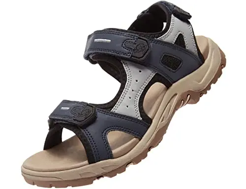 CAMEL CROWN women's outdoor sandal with adjustable hooks and rubber outsole