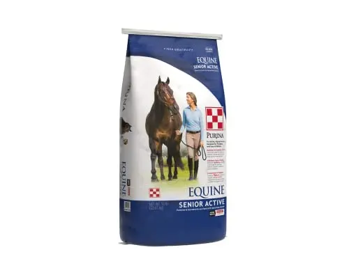 Purina Equine Senior Active Horse Feed 50lb bag