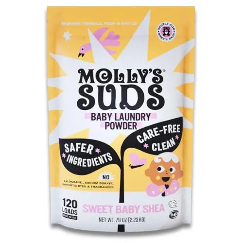 Molly's Suds Baby Laundry Detergent Powder bag