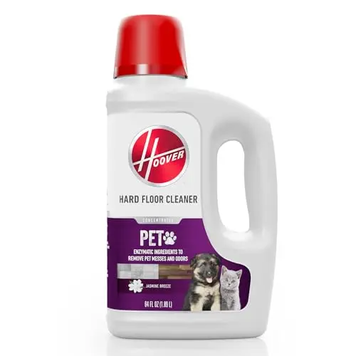 Hoover pet hard floor cleaner concentrate bottle for floor machines