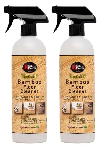 Rock Doctor Flooraid+ bamboo floor cleaner spray bottles