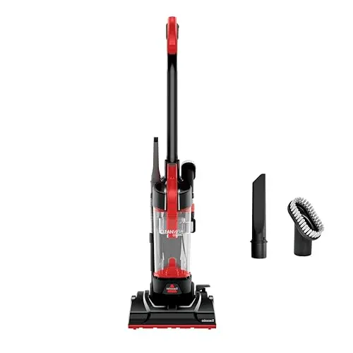 Bissell CleanView Compact Upright Vacuum in a small room