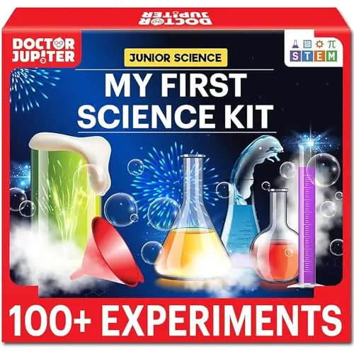 Doctor Jupiter My First Science Kit for kids with lab equipment