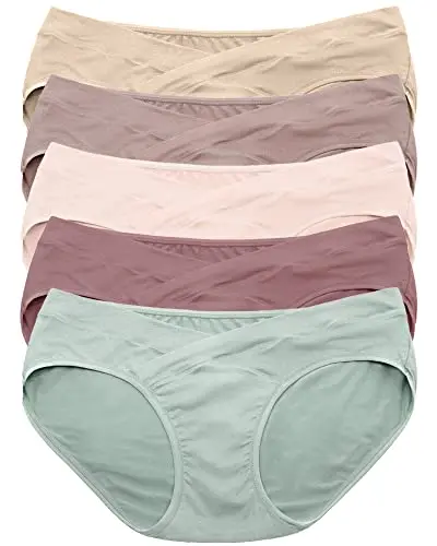 Kindred Bravely Under the Belly Bikini Maternity Underwear in assorted pastels