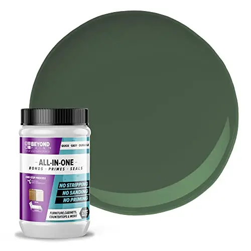 Beyond Paint Forest Green refinishing paint quart can