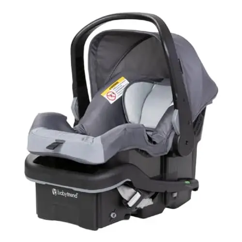 Baby Trend EZ-Lift PLUS Ultra Grey infant car seat with ergonomic handle