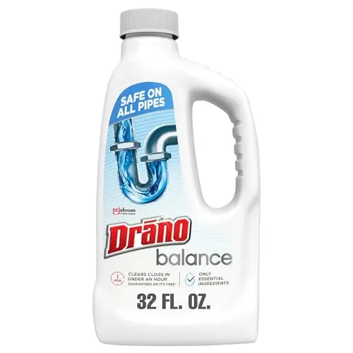 Drano Balance non-corrosive drain clog remover safe for septic tanks