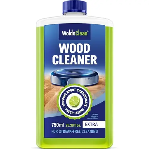 WoldoClean Robot Mop Floor Cleaner Concentrate for Sealed Hardwood bottle