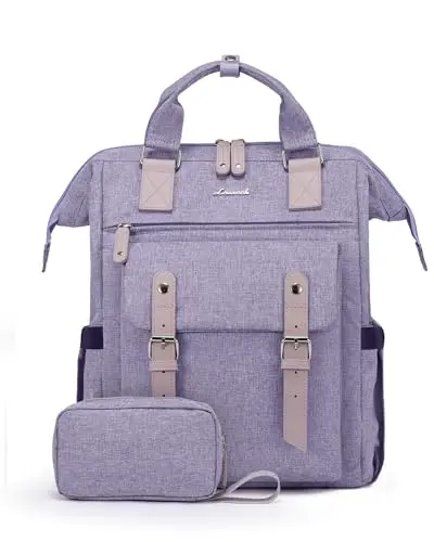 LOVEVOOK laptop backpack with multiple pockets for organization