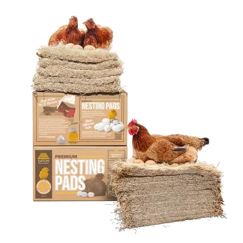 Eaton Pet and Pasture aspen excelsior nesting pads for chickens