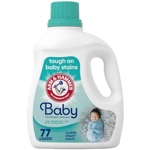 ARM & HAMMER Baby Hypoallergenic Liquid Laundry Detergent bottle