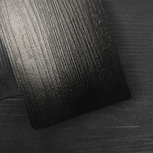 ART3D Black wood look vinyl plank flooring