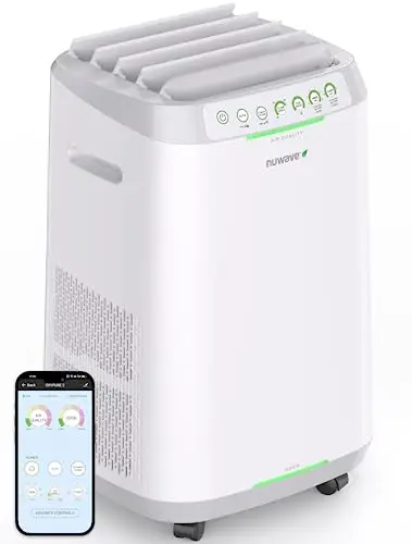 Nuwave OxyPure ZERO Smart Air Purifier in white