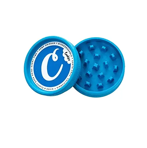 Santa Cruz Shredder x Cookies Herb Grinder in Blue Collaboration Edition
