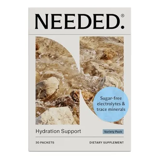 Needed Hydration Support electrolyte and trace mineral powder packets