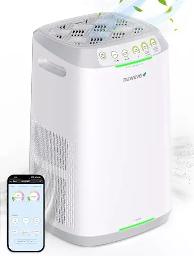 Nuwave OxyPure ZERO E500 Air Purifier in white