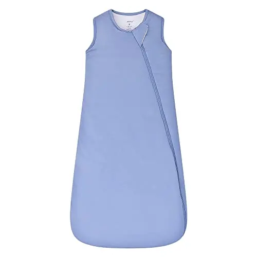 HAPIU rayon bamboo baby sleep sack with blue color